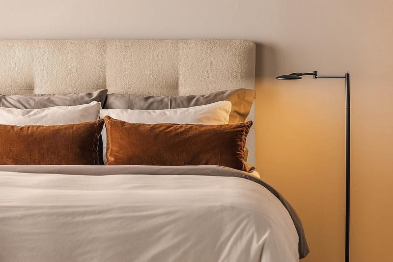 Kontinentalseng Kakichi 140x200 cm - Beige - Møbler - Senger - Kontinentalsenger