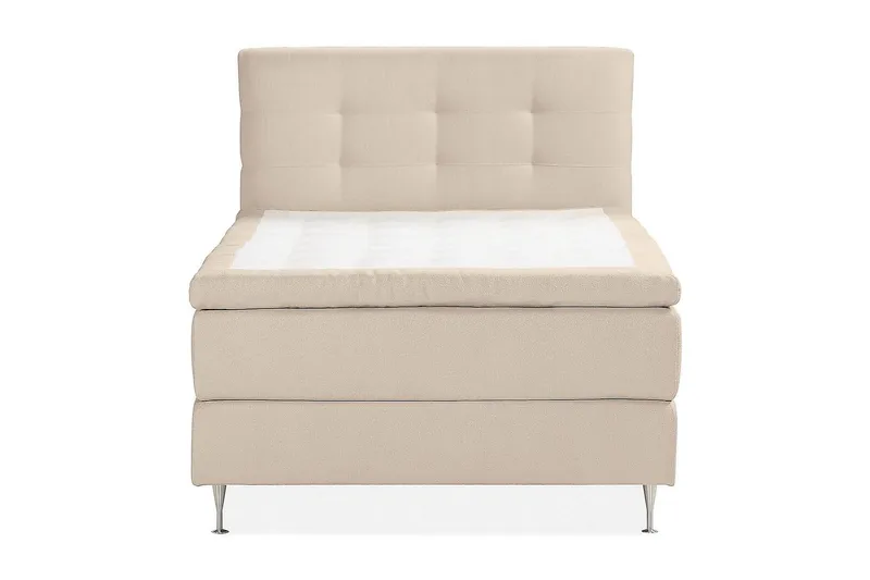 Kontinentalseng Kakichi Boucle 120x200 - Beige - Møbler - Senger - Kontinentalsenger