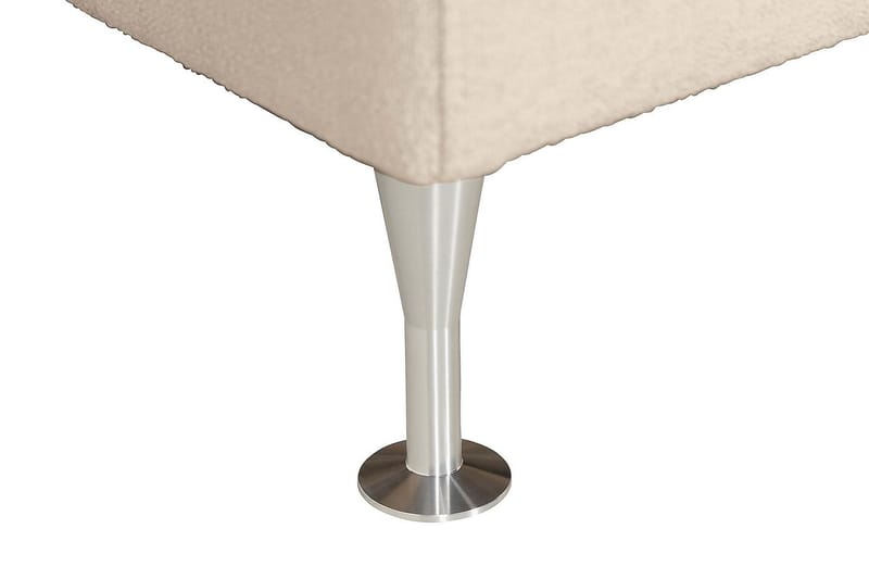 Kontinentalseng Kakichi Boucle 180x200 - Beige - Kontinentalsenger - Komplett sengepakke