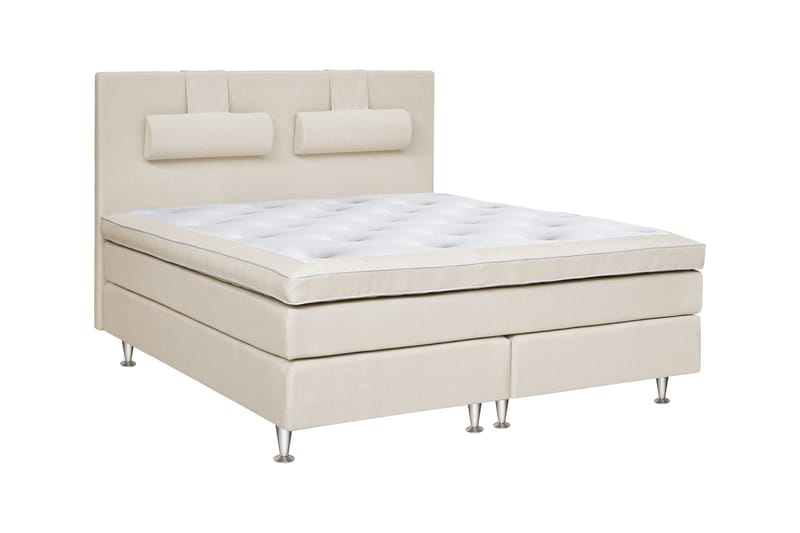 Kontinentalseng Longford 210x210 Malaga - Beige - Møbler - Senger - Kontinentalsenger