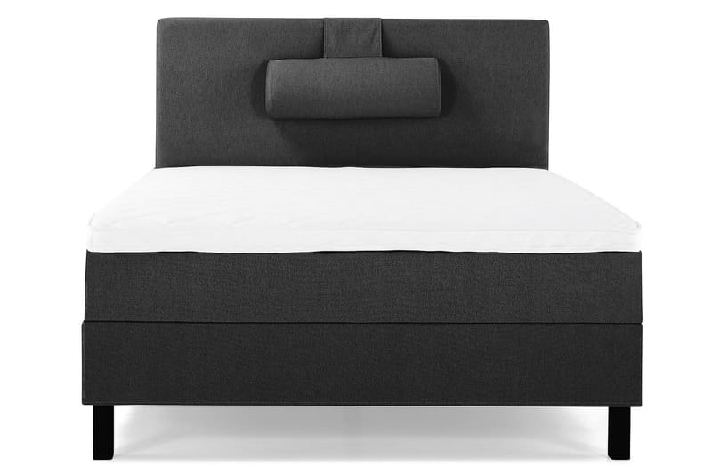 Kontinentalseng Lucky 120x200 Skum - Svart|Grå - Møbler - Senger - Enkeltsenger