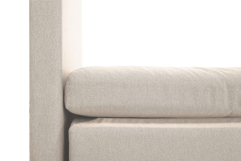 Kontinentalseng Lucky 120x200 Polyeter - Beige - Møbler - Senger - Enkeltsenger