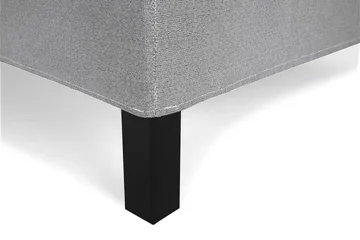 Kontinentalseng Lucky 140x200 cm Skum - Mellangrå - Møbler - Senger - Kontinentalsenger