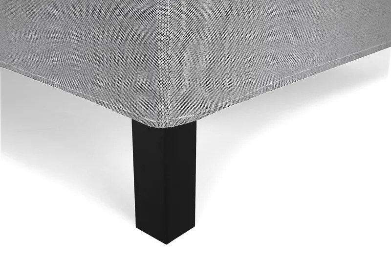 Kontinentalseng Lucky 140x200 cm Skum - Mellangrå - Møbler - Senger - Kontinentalsenger