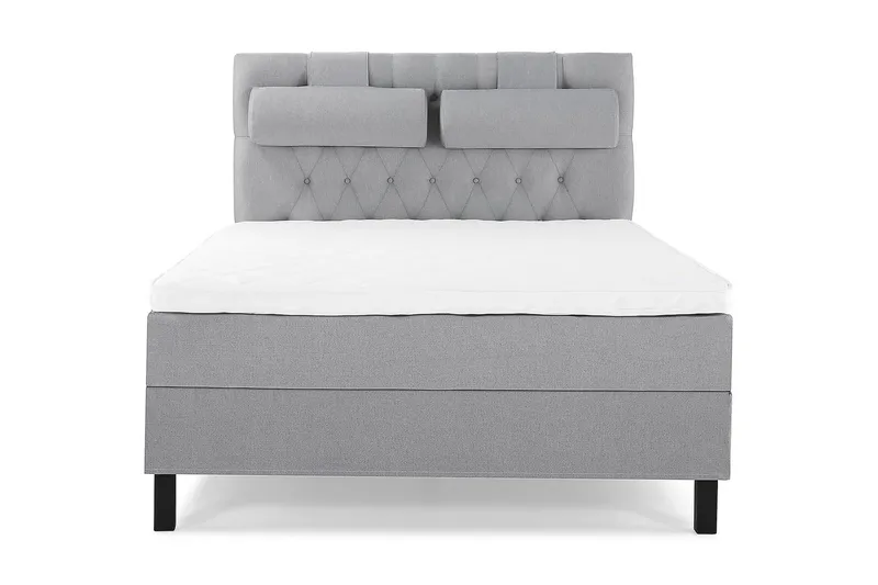 Kontinentalseng Lucky 140x200 cm Skum, Mellangrå