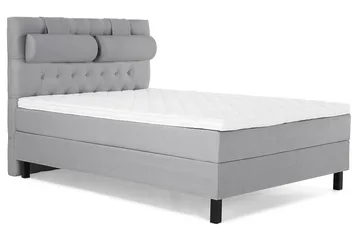 Kontinentalseng Lucky 140x200 cm Skum - Mellangrå - Møbler - Senger - Kontinentalsenger