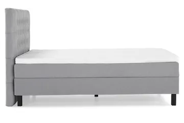 Kontinentalseng Lucky 140x200 cm Skum - Mellangrå - Møbler - Senger - Kontinentalsenger