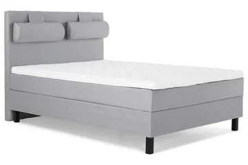 Kontinentalseng Lucky 140x200 cm Skum - Mellangrå - Møbler - Senger - Kontinentalsenger