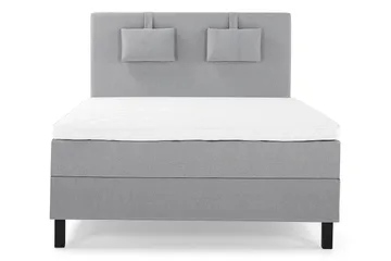 Kontinentalseng Lucky 140x200 cm Skum - Mellangrå - Møbler - Senger - Kontinentalsenger