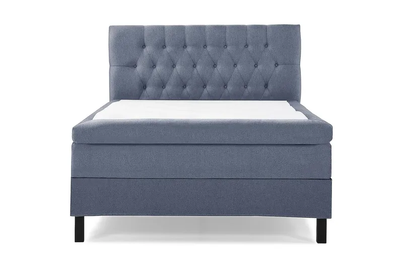 Kontinentalseng Lucky 140x200 Memory, Mørkeblå