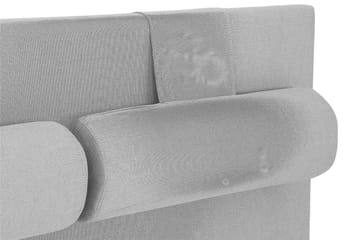 Kontinentalseng Lucky 140x200 Memory - Mellangrå - Møbler - Senger - Kontinentalsenger