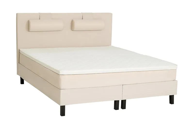 Kontinentalseng Lucky 150x200 Skum - Beige - Møbler - Senger - Kontinentalsenger