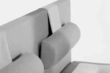 Kontinentalseng Lucky 150x200 Skum - Mellangrå - Møbler - Senger - Kontinentalsenger