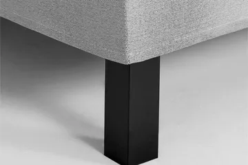 Kontinentalseng Lucky 150x200 Skum - Mellangrå - Møbler - Senger - Kontinentalsenger