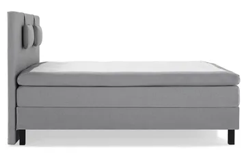 Kontinentalseng Lucky 150x200 Polyeter - Mellangrå - Møbler - Senger - Kontinentalsenger