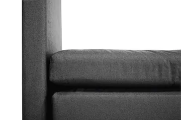 Kontinentalseng Lucky 160x200 Memory - Svart|Grå - Møbler - Senger - Kontinentalsenger