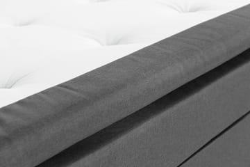 Kontinentalseng Nayaka 120x200 Skummadrass - Mørkegr�å - Møbler - Senger - Kontinentalsenger