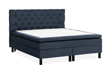 Kontinentalseng Nayaka 150x200 Memorymadrass - Blå - Møbler - Senger - Kontinentalsenger