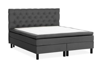 Kontinentalseng Nayaka 150x200 Memorymadrass - Mørkegrå - Møbler - Senger - Kontinentalsenger