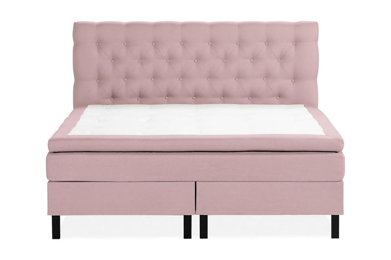 Kontinentalseng Nayaka 150x200 Memorymadrass - Rosa - Møbler - Senger - Kontinentalsenger