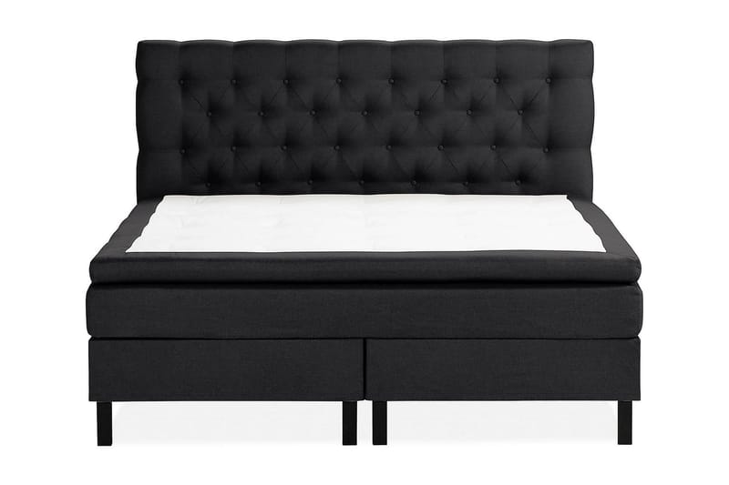 Kontinentalseng Nayaka 150x200 Memorymadrass - Svart - Møbler - Senger - Kontinentalsenger