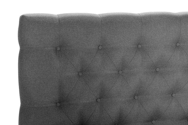 Kontinentalseng Nayaka 150x200 Skummadrass - Mørkegrå - Kontinentalsenger - Komplett sengepakke