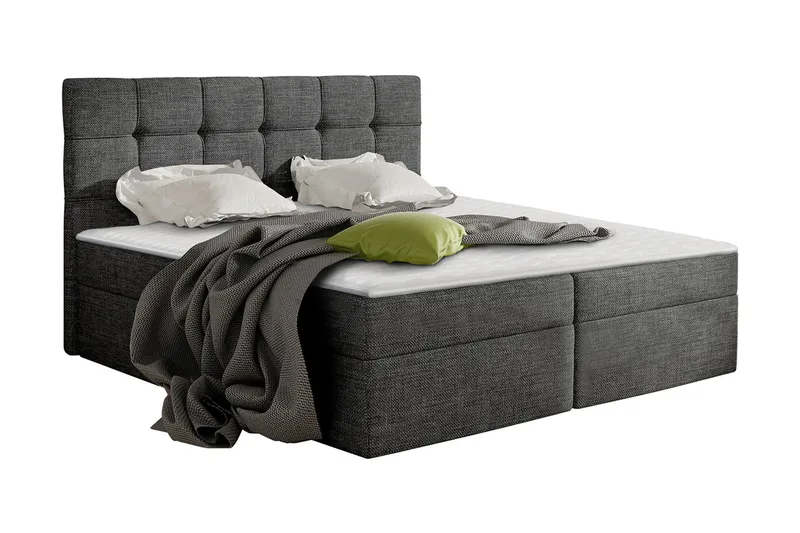Kontinentalseng NELE 140x200 M, Mørkegrå