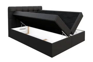 Kontinentalseng NELE 140x200 M - Svart - Møbler - Senger - Kontinentalsenger