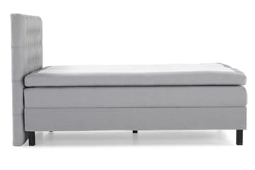 Kontinentalseng Olivia 120x200 Polyeter - Mellangrå - Møbler - Senger - Kontinentalsenger