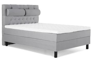 Kontinentalseng Olivia 140x200 cm Skum - Mellangrå - Møbler - Senger - Kontinentalsenger