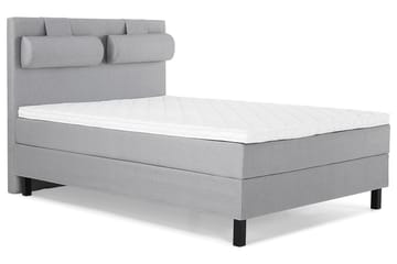 Kontinentalseng Olivia 140x200 cm Skum - Mellangrå - Møbler - Senger - Kontinentalsenger