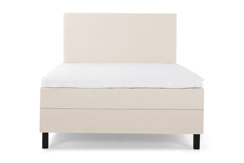 Kontinentalseng Olivia 140x200 Skum - Beige - Møbler - Senger - Kontinentalsenger