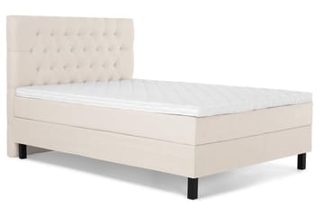Kontinentalseng Olivia 140x200 Skum - Beige - Møbler - Senger - Kontinentalsenger