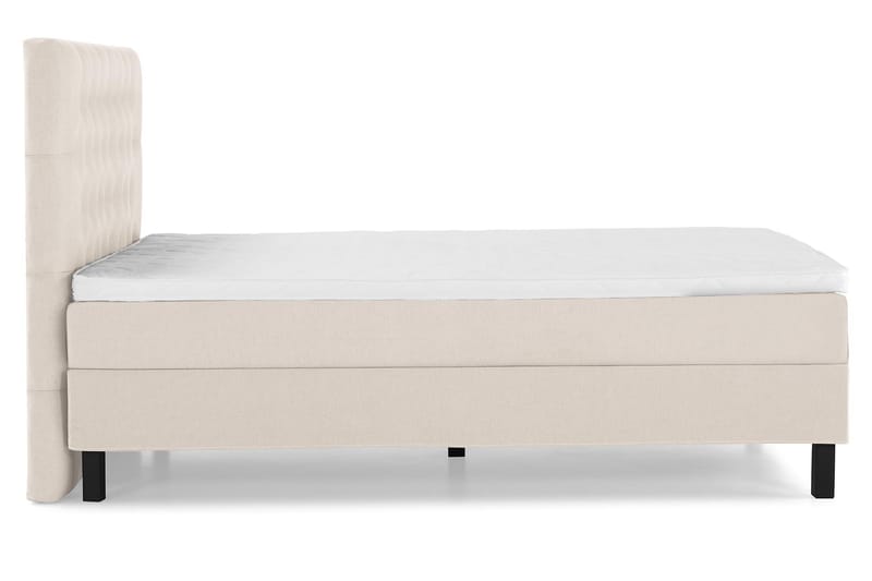 Kontinentalseng Olivia 140x200 Skum - Beige - Møbler - Senger - Kontinentalsenger