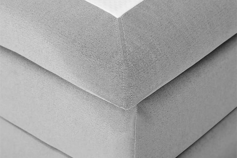 Kontinentalseng Olivia 160x200 Lateks - Mellangrå - Møbler - Senger - Kontinentalsenger