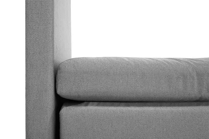 Kontinentalseng Olivia 160x200 Memory - Mellangrå - Møbler - Senger - Kontinentalsenger