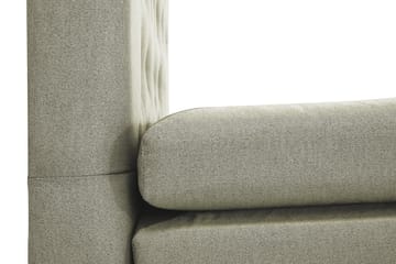 Kontinentalseng Olivia 160x200 Polyeter - Grønn - Møbler - Senger - Kontinentalsenger