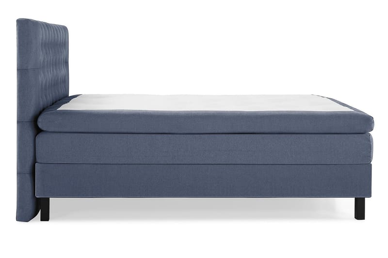 Kontinentalseng Olivia 160x200 Polyeter - Mørkeblå - Møbler - Senger - Kontinentalsenger