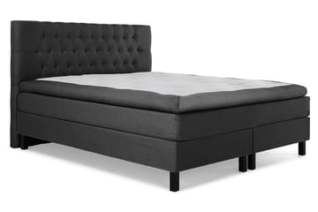 Kontinentalseng Olivia 180x200 Memory - Svart|Grå - Møbler - Senger - Kontinentalsenger