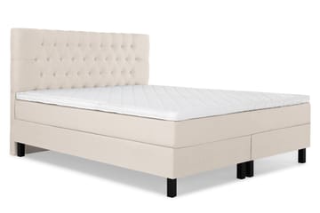Kontinentalseng Olivia 180x200 Skum - Beige - Møbler - Senger - Kontinentalsenger