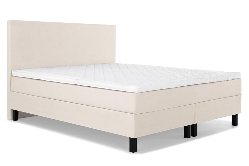 Kontinentalseng Olivia 180x200 Skum - Beige - Møbler - Senger - Kontinentalsenger
