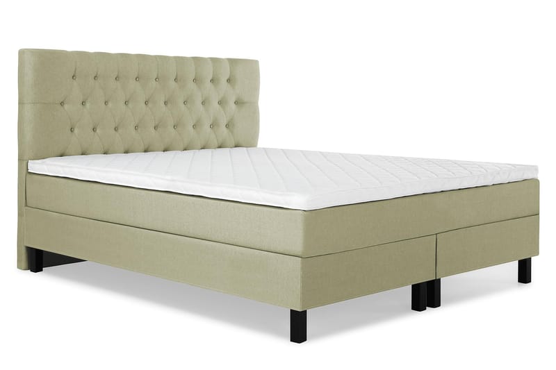 Kontinentalseng Olivia 180x200 Skum - Grønn - Møbler - Senger - Kontinentalsenger
