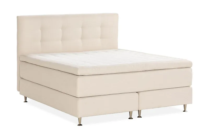 Kontinentalseng Oslo Lyx 180x200 cm - Lysebeige - Møbler - Senger - Kontinentalsenger