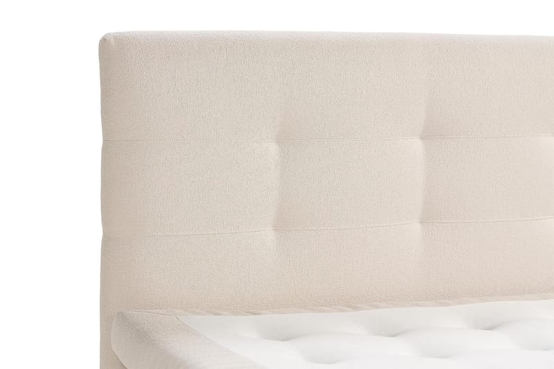 Kontinentalseng Oslo Lyx Boucle 180x200 - Lysebeige - Møbler - Senger - Kontinentalsenger