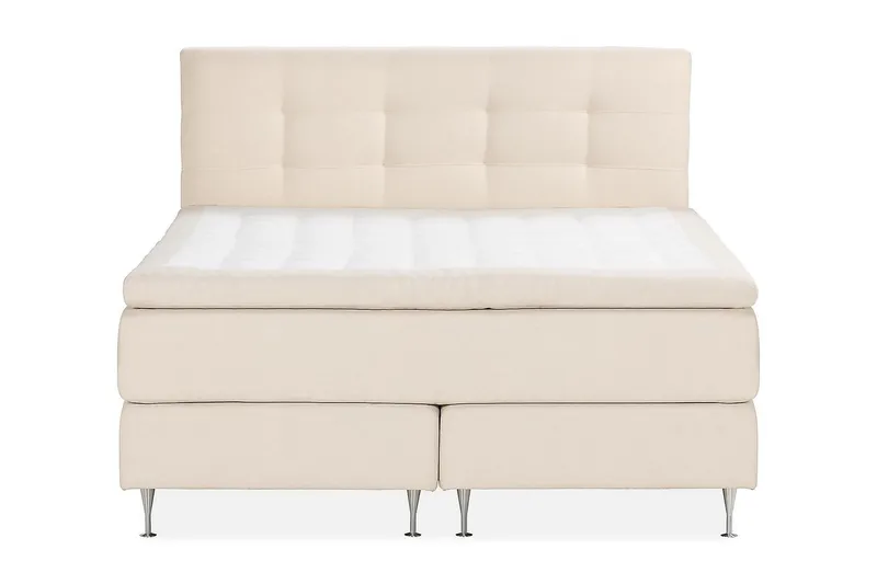 Kontinentalseng Oslo Lyx Boucle 180x200, Lysebeige