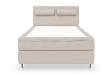 Kontinentalseng Roma Lyx 140 Beige/Sølvben