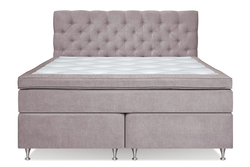 Kontinentalseng Paraiso Fast/Medium - 180x200 cm Vintagerose (+Flere valg) - Møbler - Senger - Kontinentalsenger