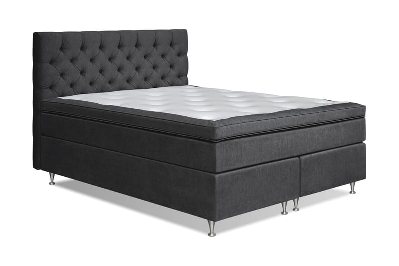 Kontinentalseng Paraiso Fast - 180x200 cm Svart (+Flere valg) - Møbler - Senger - Kontinentalsenger