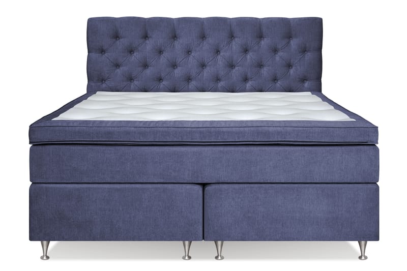 Kontinentalseng Paraiso Fast/Medium - 180x200 cm Mørkeblå (+Flere valg) - Møbler - Senger - Kontinentalsenger