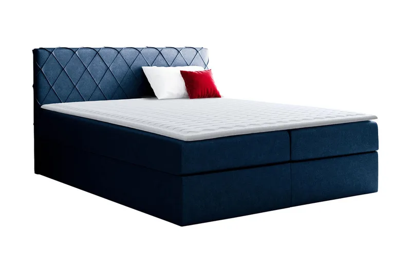 Korshavn Kontinentalseng 120x200, Blå